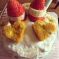 yMAMA♡♡'s cooksnap of when they made 犬用♡クリスマスケーキ♪.