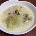 かみゆ's cooksnap of when they made 鶏手羽元と白菜のピリ辛エスニック風スープ.