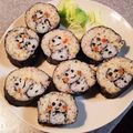 ヨシキヨ's cooksnap of when they made 簡単！雪だるま海苔巻き☆.