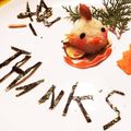 みぃーーみ☆'s cooksnap of when they made 簡単！鳥さんおにぎり♪キャラ弁.