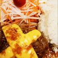 Risaのmama's cooksnap of when they made びっくりドンキー風チーズバーグ.