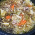 ♪なっぺ♪'s cooksnap of when they made せんべい汁.