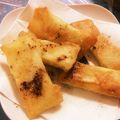 じゅんのすけ＊'s cooksnap of when they made ✾バナナとマスカルポーネの春巻きデザート.