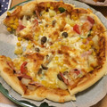 ともぱんたから's cooksnap of when they made ふわふわ生地の本格的ピザ.