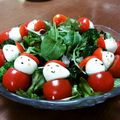 本日のレシピ's cooksnap of when they made トマトとモッツァレラで可愛い飾り.