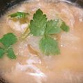 クックCW3J55☆'s cooksnap of when they made 酒粕入りで大根と三つ葉の味噌汁.