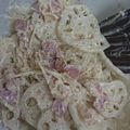 ららみさ's cooksnap of when they made 炒めて作る♪れんこんとベーコンのサラダ.