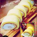 スカイブルゥ's cooksnap of when they made しっとりふわふわ　ロールケーキの生地.