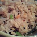 ☆mari ☆'s cooksnap of when they made 栄養たっぷり♪十六雑穀の大根菜まぜご飯.