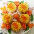 ﾏｯﾀﾘﾛ's cooksnap of when they made 簡単可愛い♡ちらし寿司ケーキ☆.
