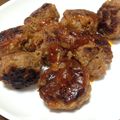 マクマクマク's cooksnap of when they made 揚げない！クリームチーズin肉団子.