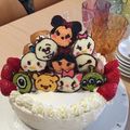 miyajun71's cooksnap of when they made ツムツム積んで♪誕生日ケーキ♪.