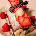 ☆aーki☆'s cooksnap of when they made 100円スイスロールでブッシュドノエル.
