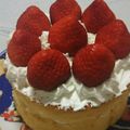 一期一代's cooksnap of when they made 手作りイチゴのケーキ.