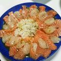 莉奈ぽよた's cooksnap of when they made ホタテ×サーモンのカルパッチョ*Xmas.