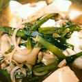 fukudoru's cooksnap of when they made 簡単！　豆腐と　ニラ　もやしの味噌煮込み.