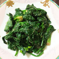 KimiキラMiku's cooksnap of when they made 簡単比率＊ほうれん草のごま和え.