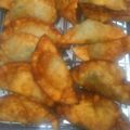 reozou☆'s cooksnap of when they made 海老のクリームチーズと大葉の揚げ餃子♪.