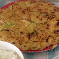 ぐうたらBBA's cooksnap of when they made リメイク♪ソーメンのチヂミ（お焼き）.