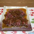 ももんがばちょ's cooksnap of when they made 簡単☆ソースも絶品なローストビーフ.