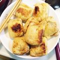 なこや's cooksnap of when they made 油揚げのツナじゃがサンド。.