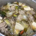 福's cooksnap of when they made 寒い季節に！豚つくねスープ鍋！.