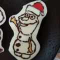 ﾚﾅﾕﾅ's cooksnap of when they made オラフ❄キャラチョコプレート.