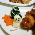 ねっちゃんっ's cooksnap of when they made ポテトサラダで雪だるま.