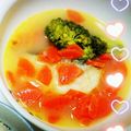 バニラchan's cooksnap of when they made 鱈の塩バタースープ煮♡.
