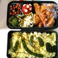 mi◎kitchen's cooksnap of when they made ”心”こもってるよ♡べんと。＊キャラ弁＊.