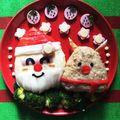 ♪USAGI♪'s cooksnap of when they made サンタとトナカイ♪クリスマスキャラ弁.