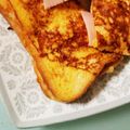 たぬきーまうす's cooksnap of when they made チーズin☆フレンチトースト.