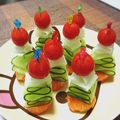aerino28's cooksnap of when they made サーモンdeクリスマスツリーのピンチョス.