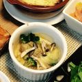 Soryumama's cooksnap of when they made ポテトとシメジのココットカマン.