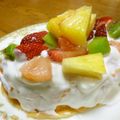 狛姫号's cooksnap of when they made チーズスフレ(ヨーグルト多め☆).