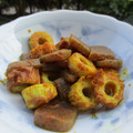 ジョングレ's cooksnap of when they made ちくわとこんにゃくのカレー炒め.