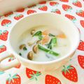 あやちん０８１６'s cooksnap of when they made 優しいお味✿ほうれん草みるくスープ.