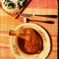 ナカヤマン's cooksnap of when they made 骨付き鶏のもも焼き♪.