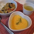 はしこ's cooksnap of when they made レンジとミキサーで超簡単！体に優しい人参ポタージュ.