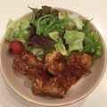 ユッキー1969's cooksnap of when they made ハチミツでマスタード照り焼きチキン♪.