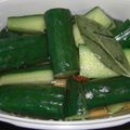 りっきぃのまま's cooksnap of when they made ハンバーガーに必需品☆きゅうりのピクルス.