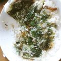 プーニー's cooksnap of when they made 和風～なめ茸♡ライスピザ～♬カリッとろ♡.