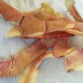 ♡くまのジャッキー♡'s cooksnap of when they made ✿リンゴの皮でサックリおやつ✿.