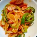 ルナリノ's cooksnap of when they made ウインナーと玉ねぎのケチャップソース炒め.