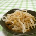 赤い電話's cooksnap of when they made モヤシの簡単ピリ辛ナムル風.