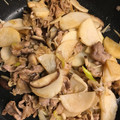 madey's cooksnap of when they made 豚肉と長芋のオイスター炒め＊.