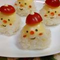 たにたーに's cooksnap of when they made クリスマス☆サンタのお寿司♡.