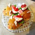 hrmysk's cooksnap of when they made ｸﾘｽﾏｽに♡キャラパン*トナカイ号*.