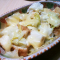 ﾁｮﾎﾞﾋﾟ's cooksnap of when they made ★簡単！厚揚げとキャベツのチーズ蒸し煮♪.