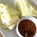 116mama's cooksnap of when they made 簡単ヘルシーゆでキャベツの甘辛肉みそ添え.